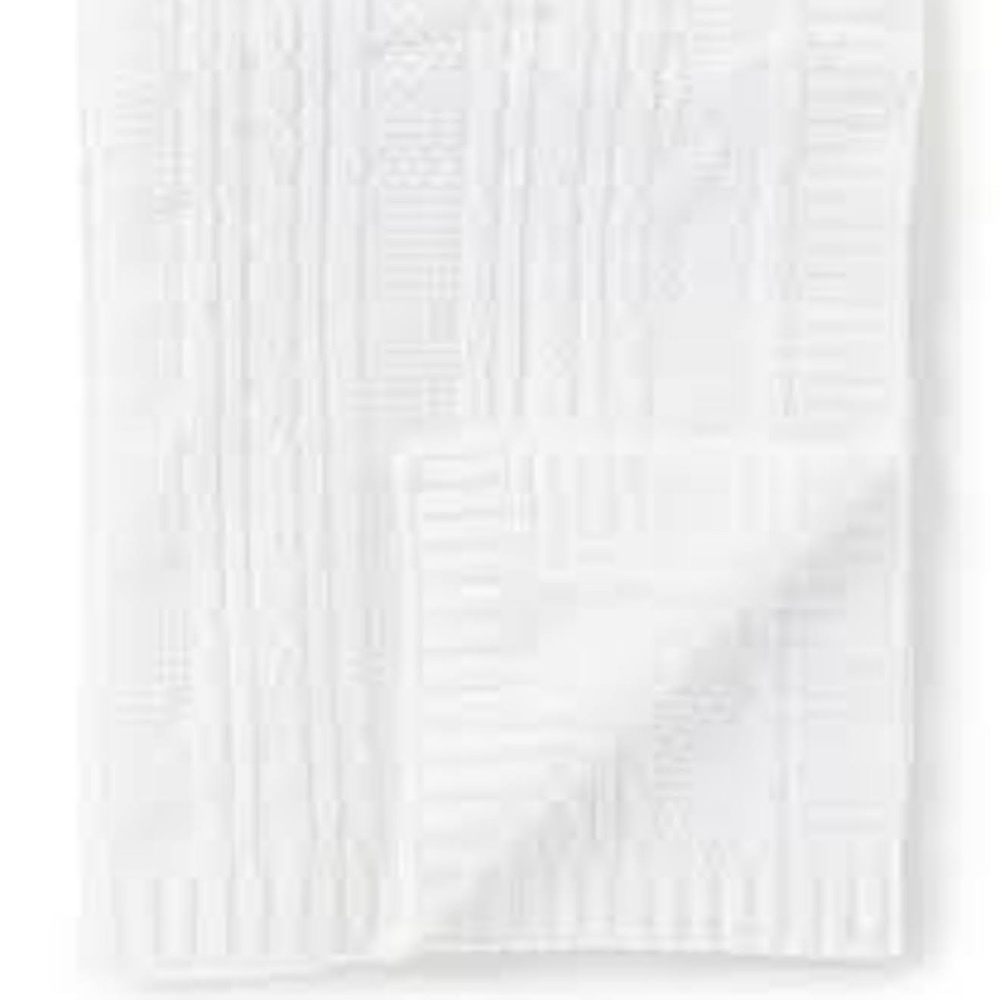 Starting Out: Baby White Knitted Blanket